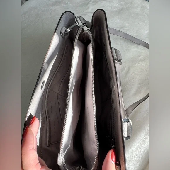 Michael Kors Gray Purse - Picture 3 of 9